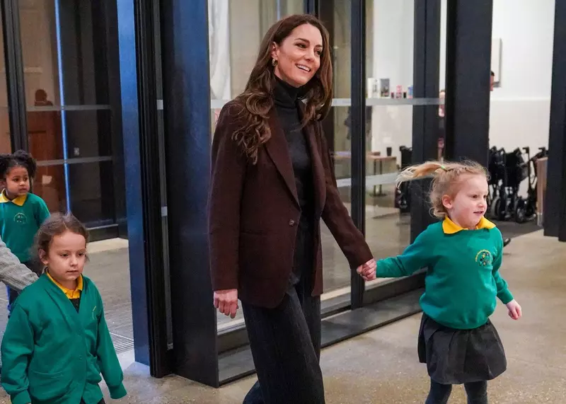 The Princess Of Wales Visits The National Portrait Gallery To Launch New Project - POOL - 04 Feb 2025