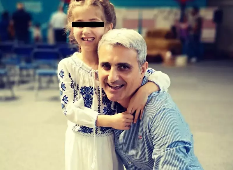 Robert Turcesu și fiica lui