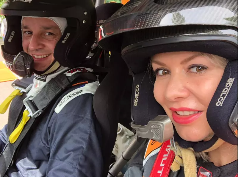 Luciana Indre, experiență inedită la Raliul Maramureșului Se pare că a fost anul sau luna senzațiilor tari (1)