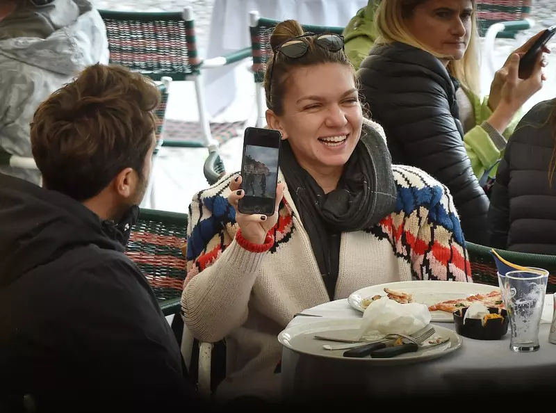 Simona Halep și noul ei iubit, în Portofino, Italia