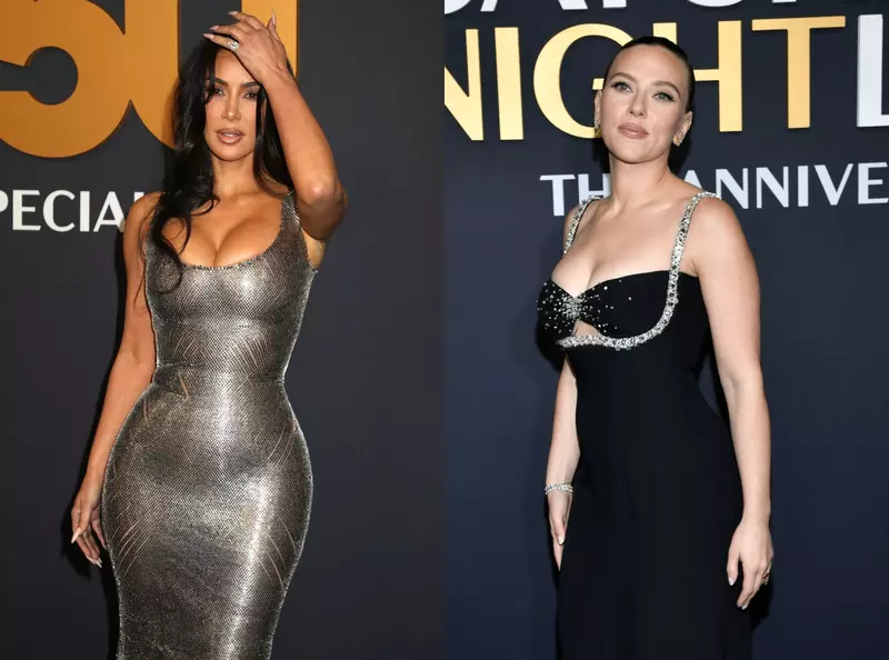 Gala Saturday Night Live 50 Kim Kardashian și Scarlett Johansson, printre cele mai elegante vedete ale serii