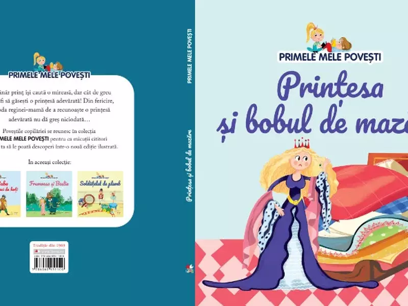 Prințesa și bobul de mazăre – ediția nr. 15 din colecția Primele mele povești