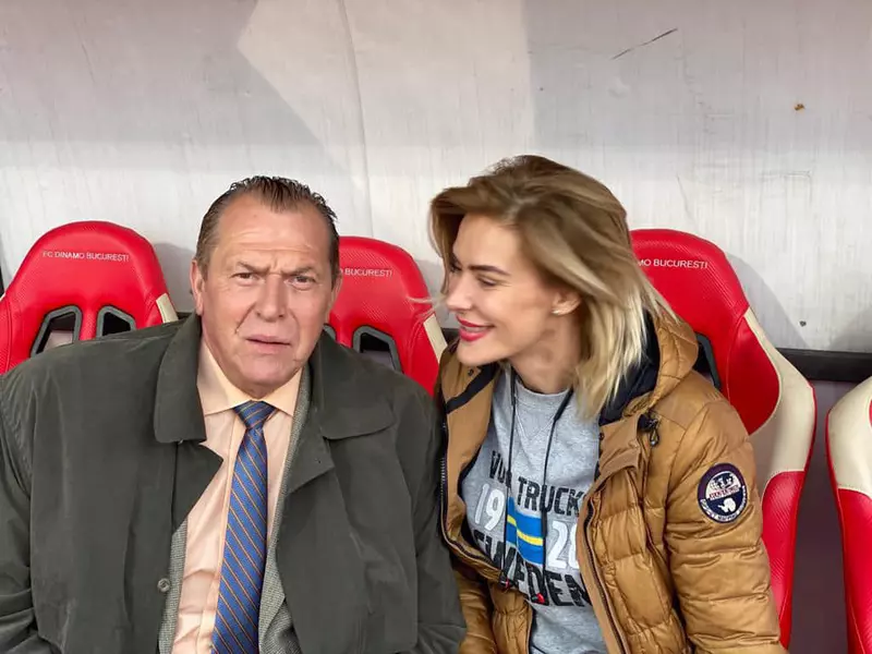 Roxana Ciuhulescu și Helmut Duckadam