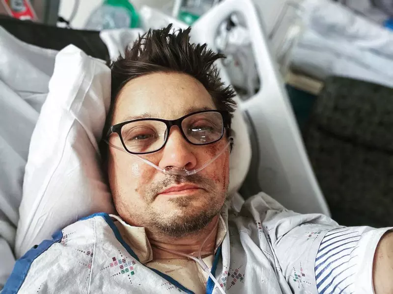 Jeremy Renner sur Instagram