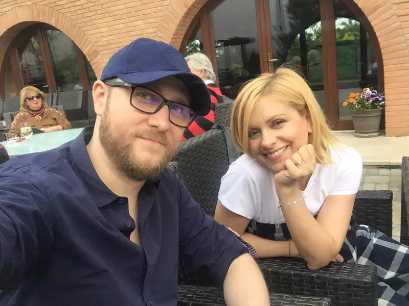 Simona Gherghe si sotul ei 1