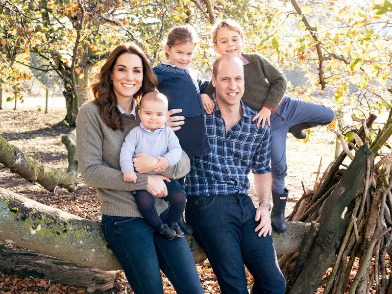 Kate Middleton, Prințul William, Prințesa Charlotte, Prințul George, Prințul Louis