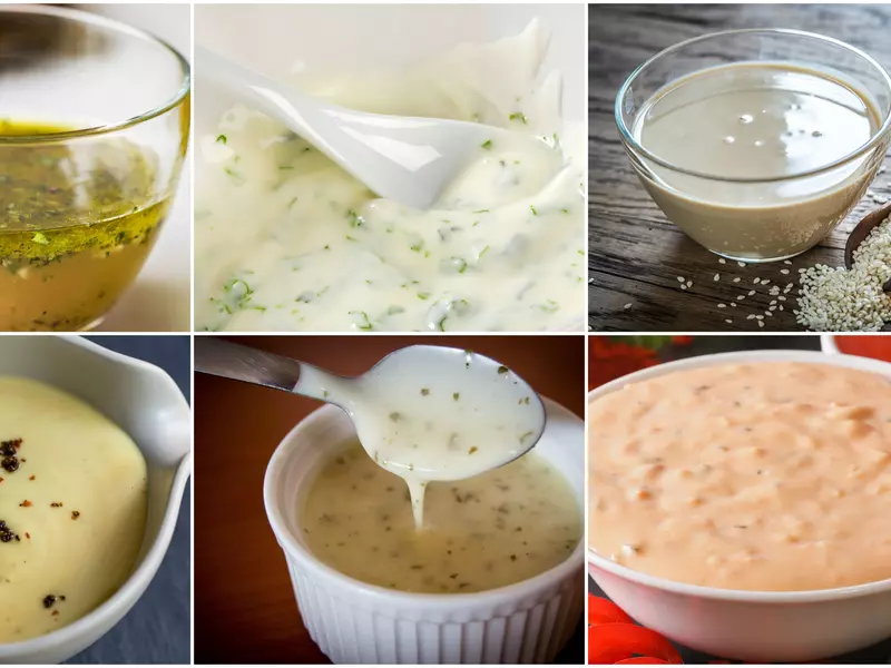6 dressinguri delicioase de salata, pe care trebuie sa le incerci