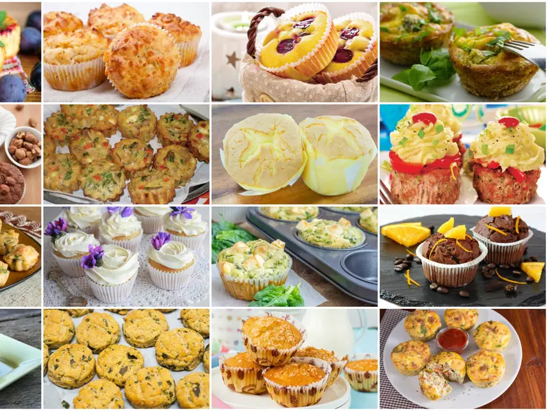 16 retete de briose dulci si sarate