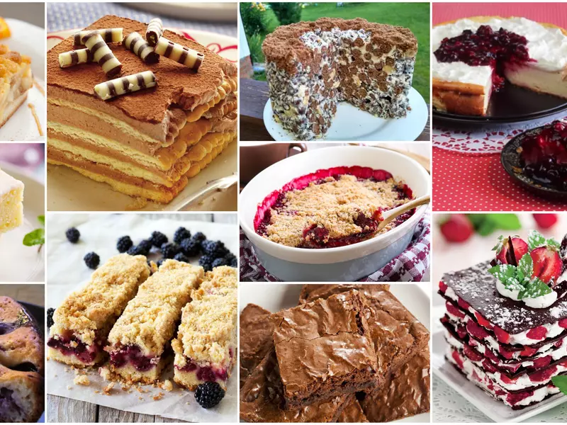 10 retete de prajituri rapide si simple, gata in 10 minute