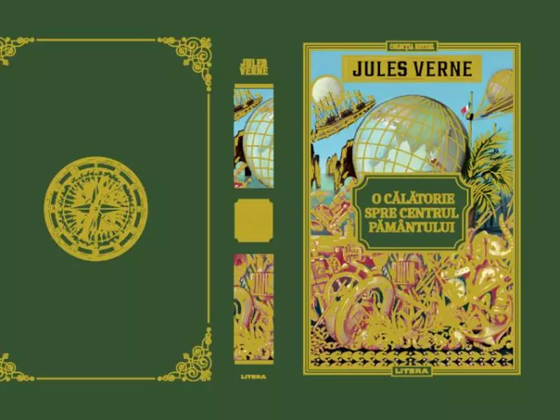 "O călătorie spre centrul pământului" din colecția Jules Verne, te atrage într o nouă aventură