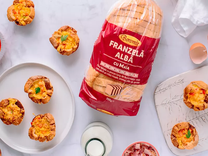 Rețeta Inedită de Quiche: Mini Tarte Sărate în Crustă de Pâine