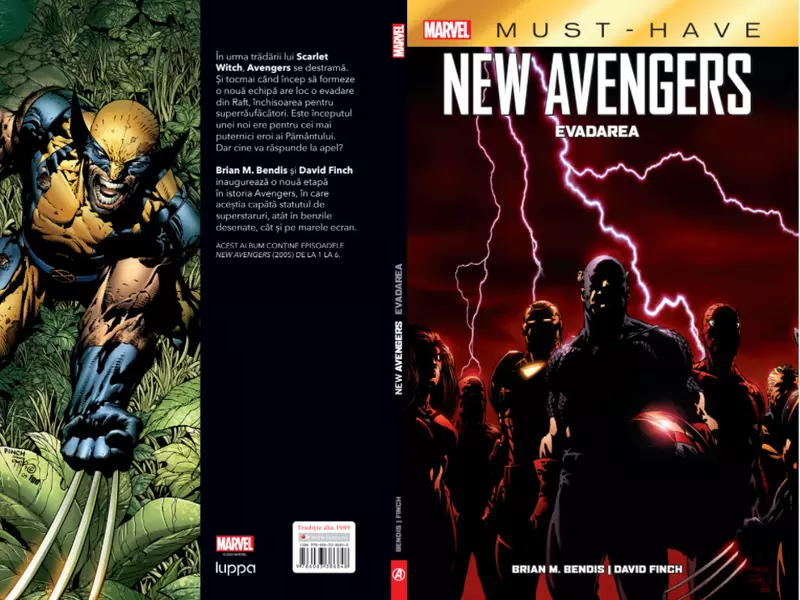 NEW AVENGERS: Evadarea - O nouă ediție Marvel în România