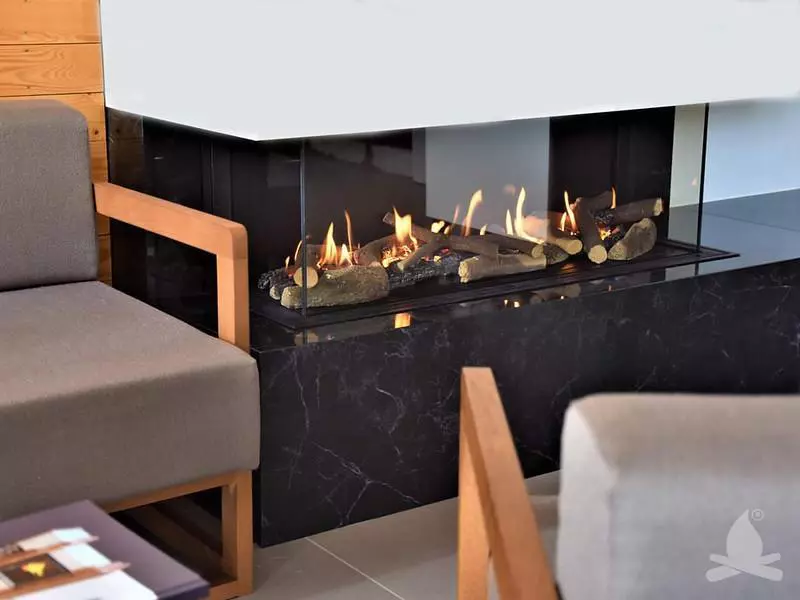 Șemineul pe gaz - combinația ideală dintre puterea calorică și design-ul fermecător