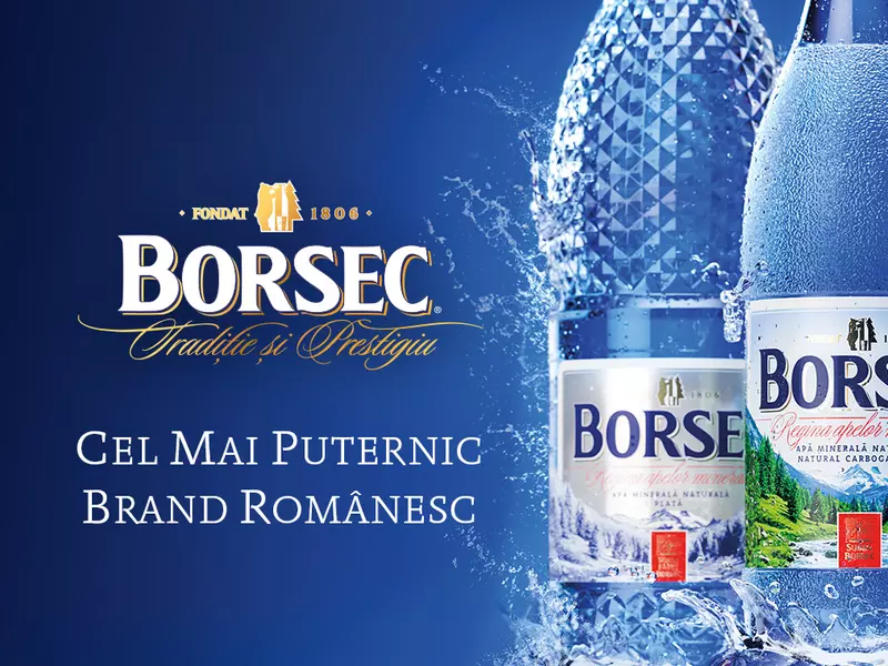 Borsec, votat pentru a zecea oară cel mai puternic brand românesc