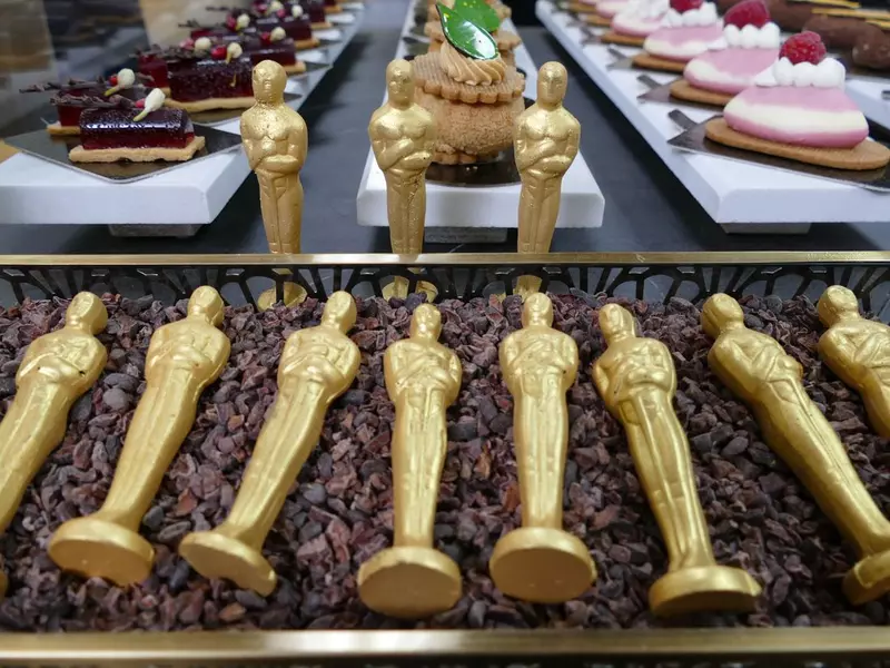 Oscars preparations in Los Angeles