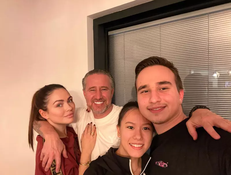 Laurențiu Reghecampf fiu Luca Reghecampf Asiana Peng Corina Caciuc