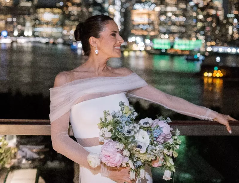 Ramona Paun, sedinta foto dupa cununia religioasa din New York
