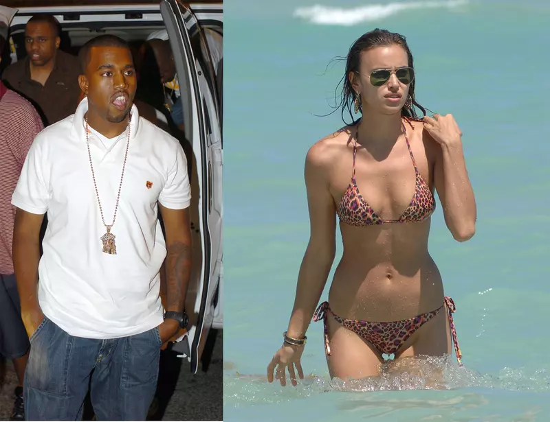 Irina Shayk și Kayne West