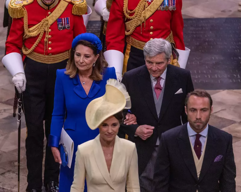*NO UK PRINT OR WEB USE* King Charles III And Queen Camilla Are Crowned During The Coronation Service At Westminster Abbey