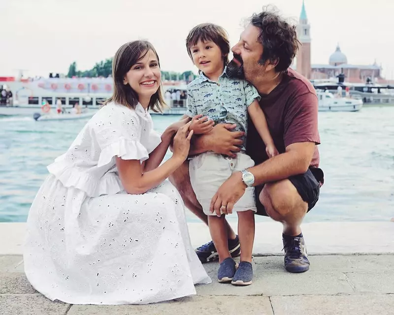 Dana Rogoz, Radu Dragomir și fiul lor Vlad