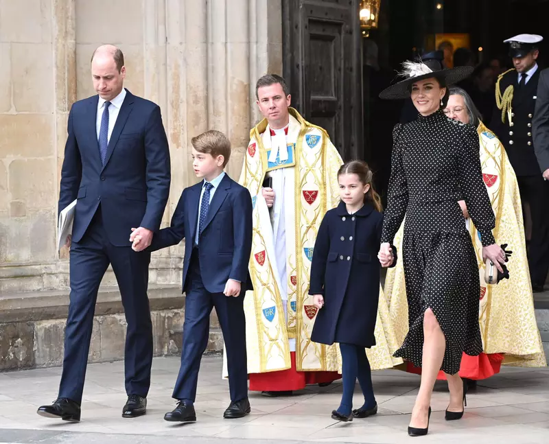 Kate Middleton Prințesa Charlotte Prințul William Prințul George