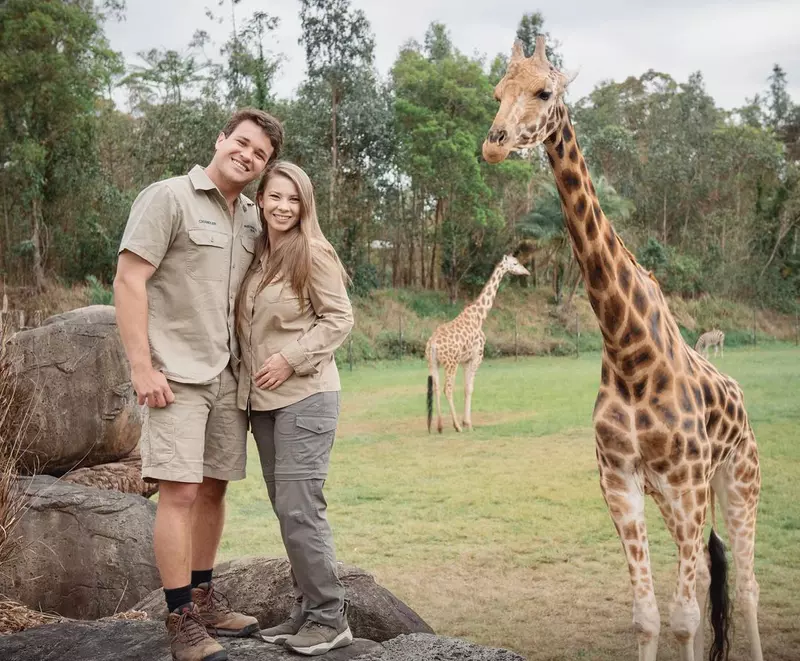 Bindi Irwin și Chandler Powell