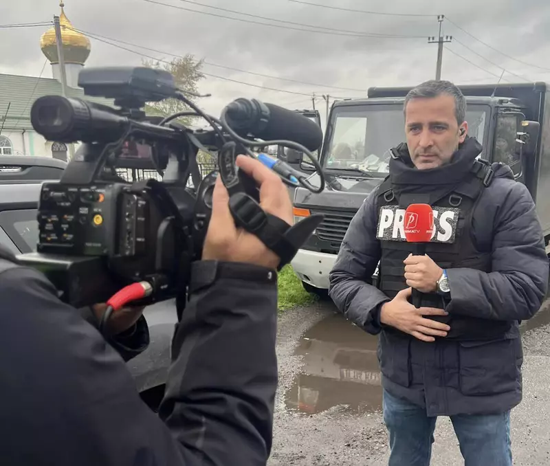 Marius Saizu (Prima TV), corespondență din Ucraina