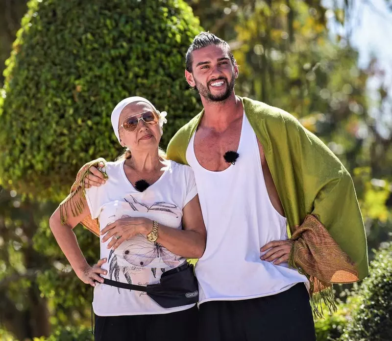 Dorian Popa și mama lui, Luminița Popa