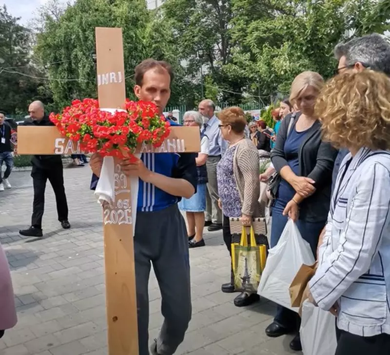 imagini funerare Sanda Taranu