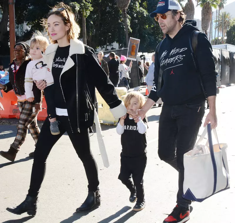 Women’s March rally, Los Angeles, USA – 20 Jan 2018
