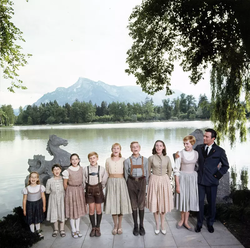 Distribuția filmului „The Sound of Music” (1965), promo shot