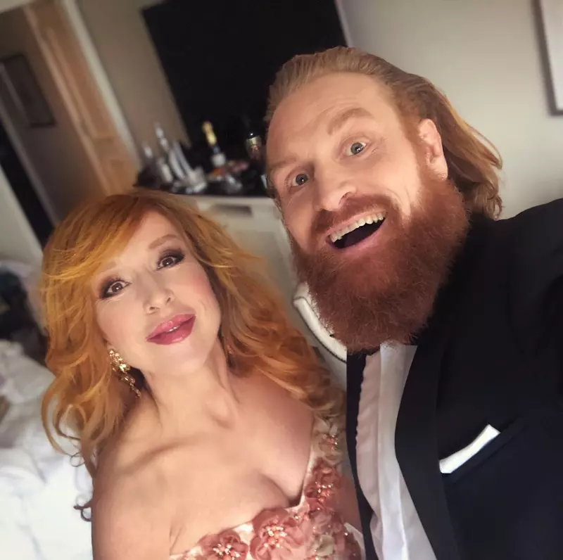 Kristofer Hivju și soția lui