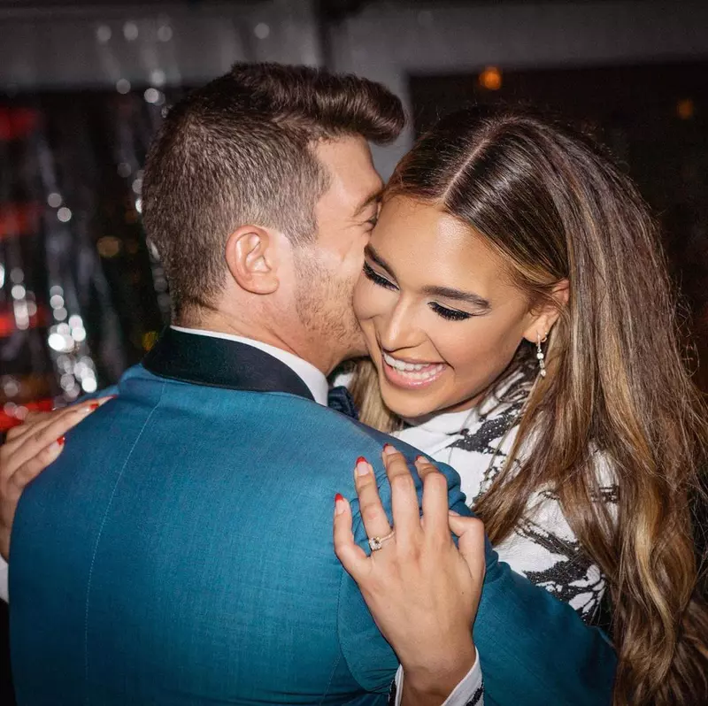 Robin Thicke și April Love Geary