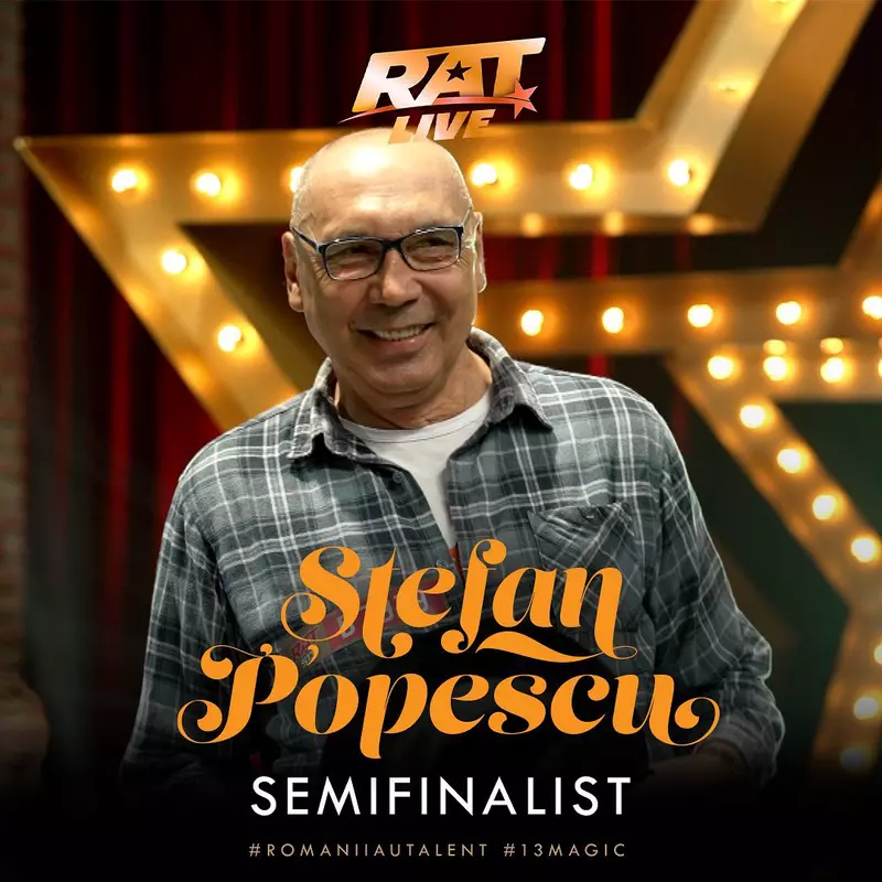 Ștefan Popescu (cântăreț) – semifinalist Românii au talent 2023