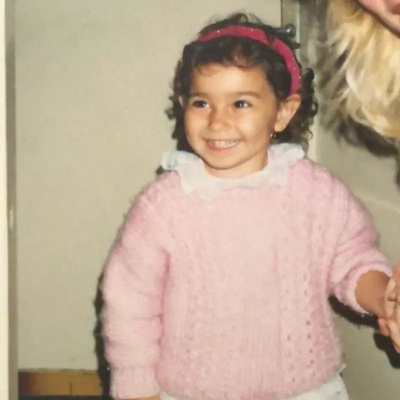 Irina Noapteș în copilărie. Sursă foto: Arhivă personală