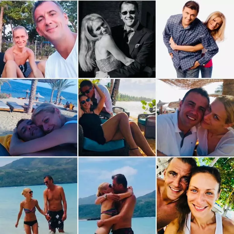 Cosmin Cernat și soția lui, Mădălina Moroșanu