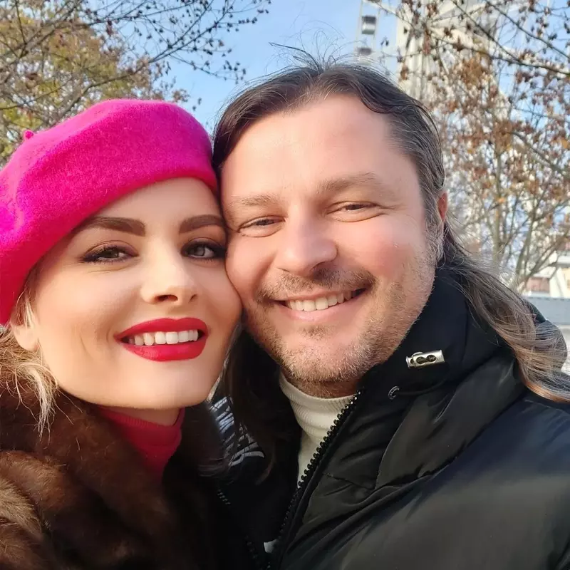 Iana Novac și soțul ei, Octavian Dobrotă
