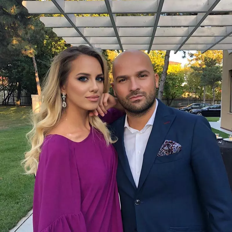 Andrei Ștefănescu și soția lui Antonia