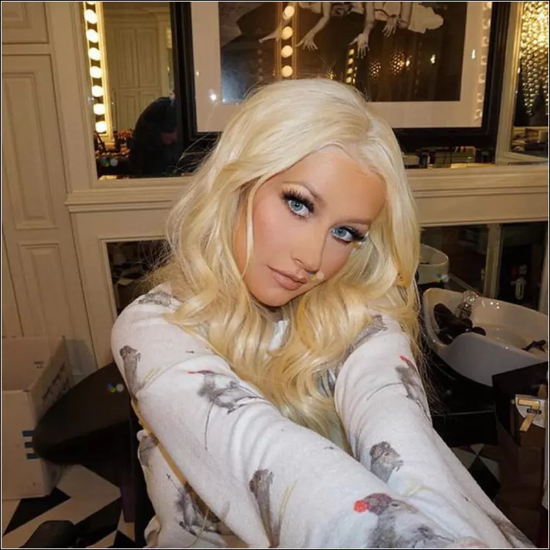 Christina Aguilera, accident vestimentar pe scenă