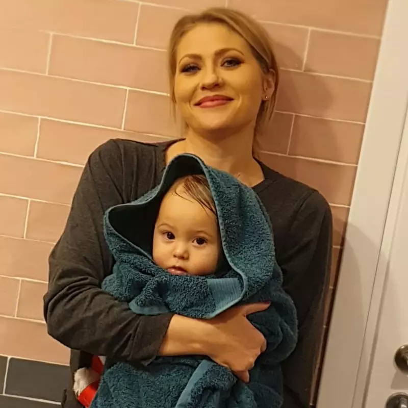 Mirela Vaida și fiul ei Tudor