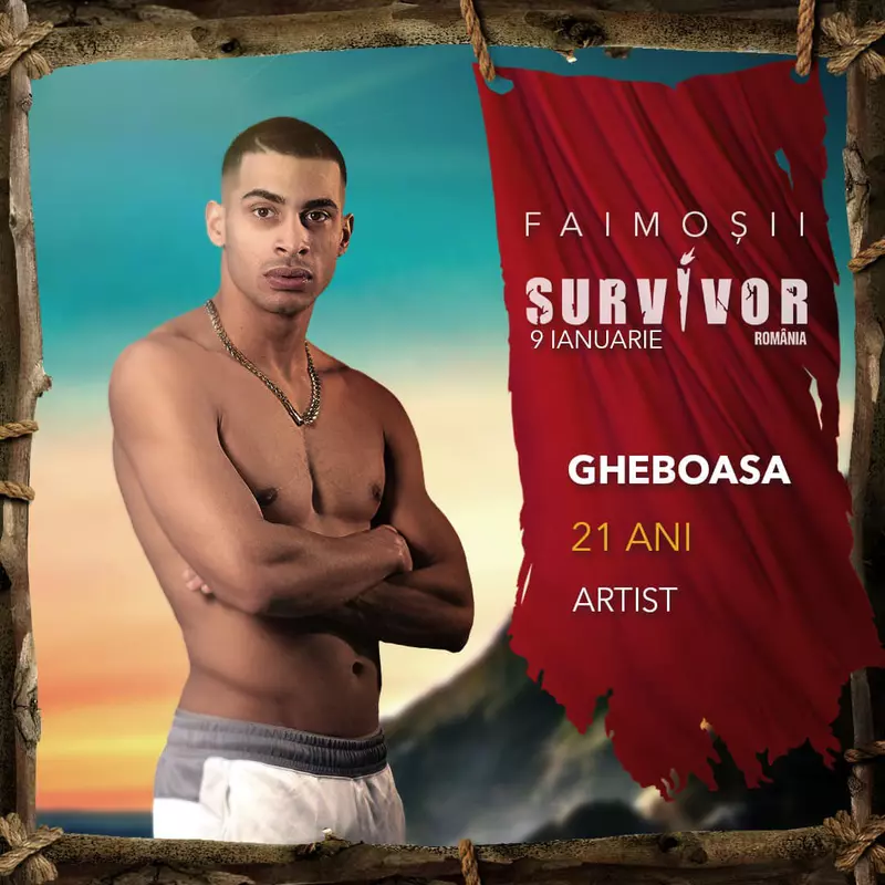 Gheboasă din echipa Faimoșilor de la „Survivor România' 2023