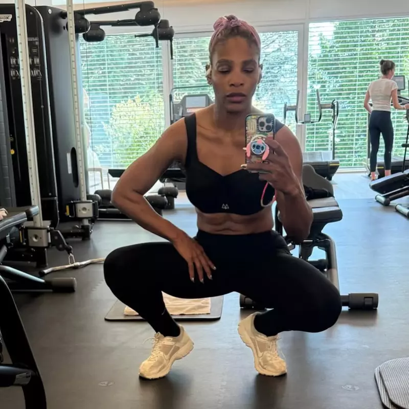 Serena Williams, apariție de senzație în sala de sport  (5)