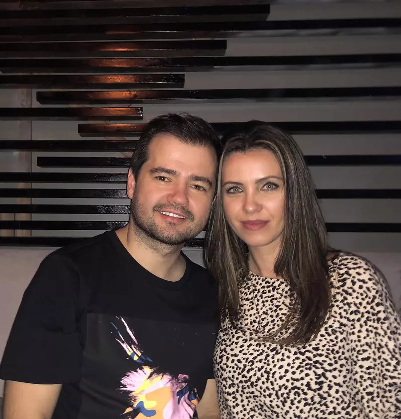 Laurențiu Duță și soția lui Ianula