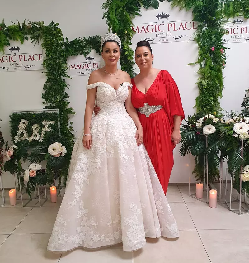 Oana Roman, nuntă Brigitte Sfăt, 7 iulie 2019