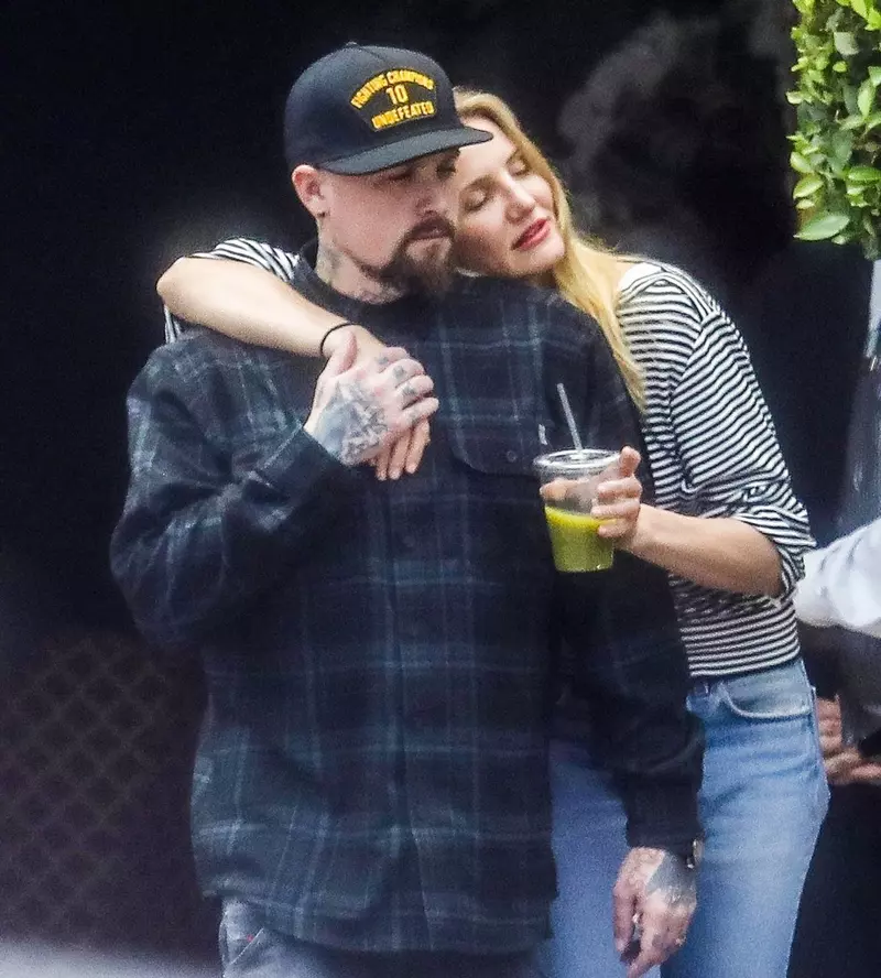 Cameron Diaz și Benji Madden