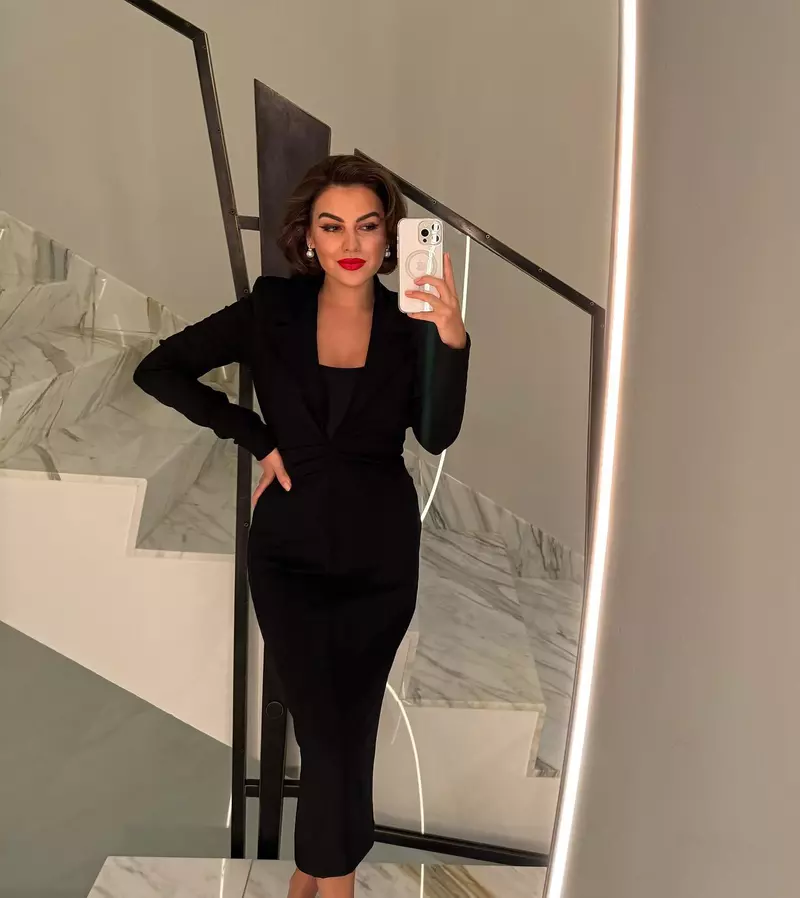 Romina Gingașu selfie