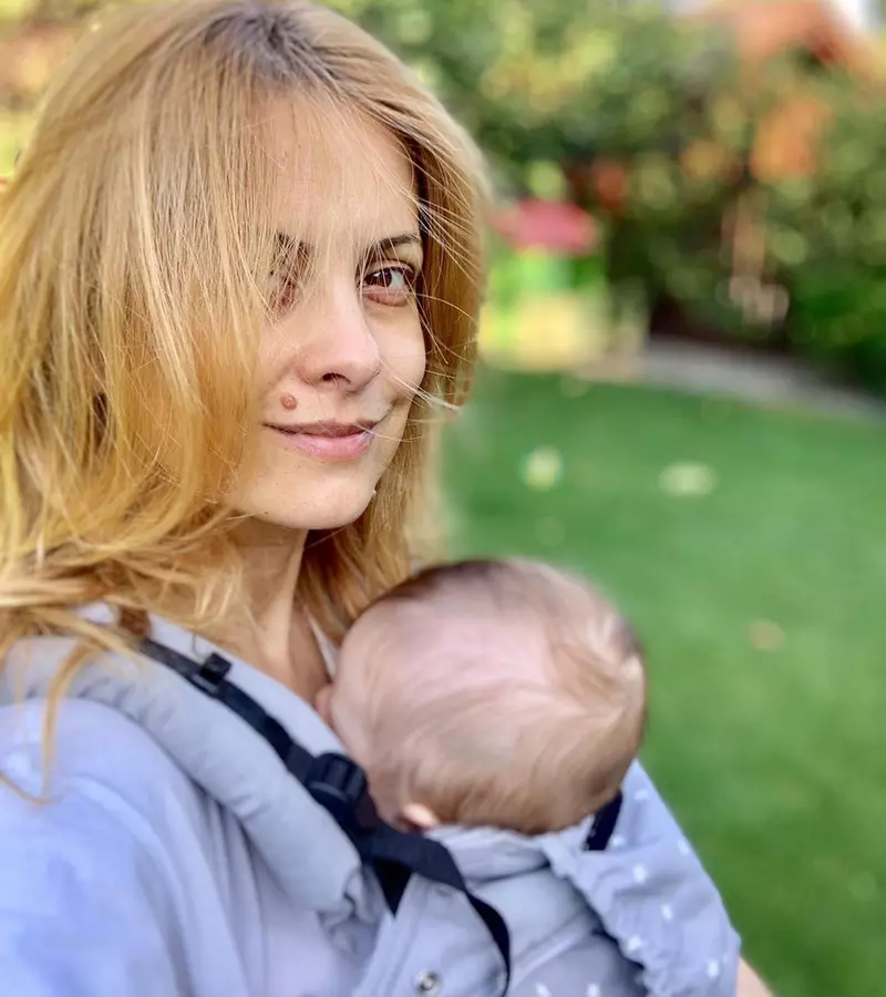 Simona Gherghe și fiul ei Vlad