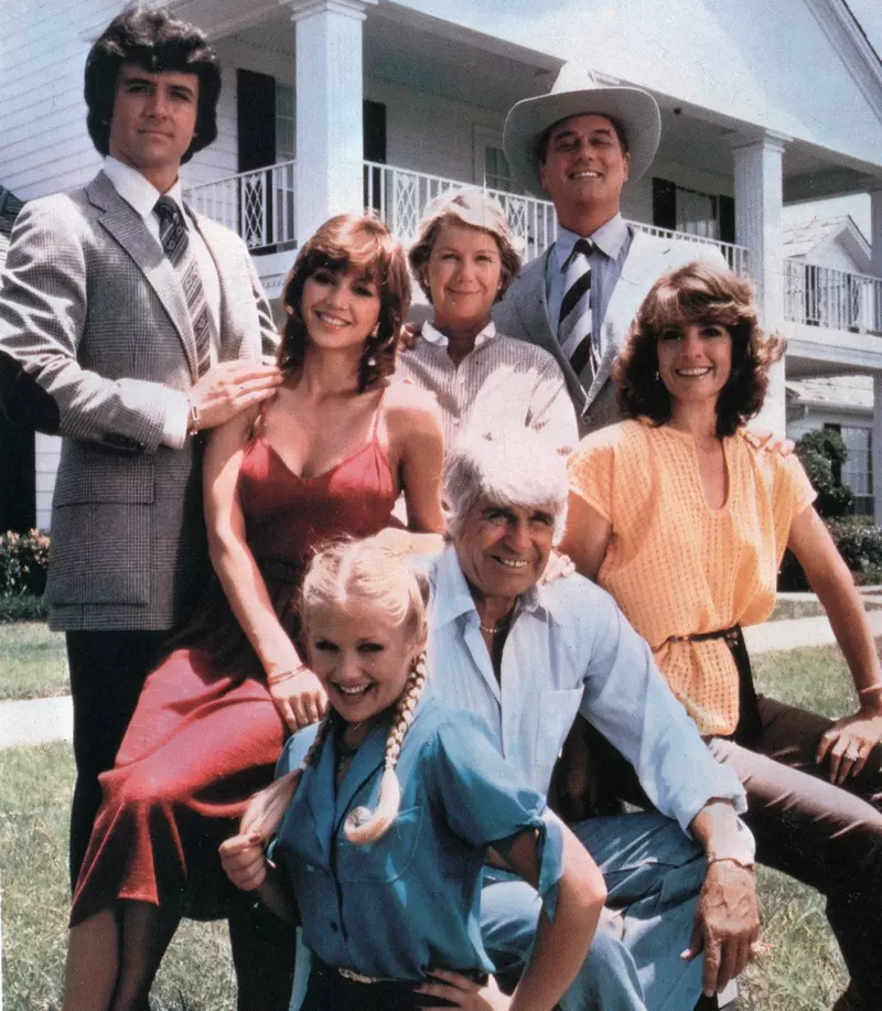 Dallas [TV-Series 1978-1991] Year: 1978 USA Created by David Jacobs Victoria Principal , Patrick Duffy , Jim Davis , Linda Gray , Larry Hagman , Charlene Tilton , Barbara Bel Geddes