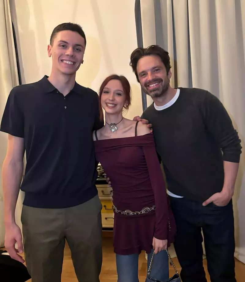 David Popovici, întâlnire memorabilă cu Sebastian Stan. Cum s-au fotografiat împreună. „Poate prind şi eu un rol în următorul film Marvel”
