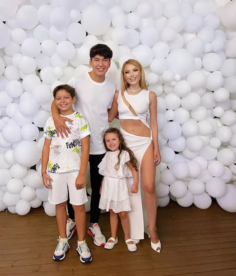 Elena Gheorghe Cornel Ene copii Nicholas Amelie